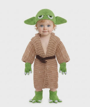 Schattige Baby Halloween Cosplay Outfit & Newborn Fotoshoot Prop - Zachte Gebreide Kleding