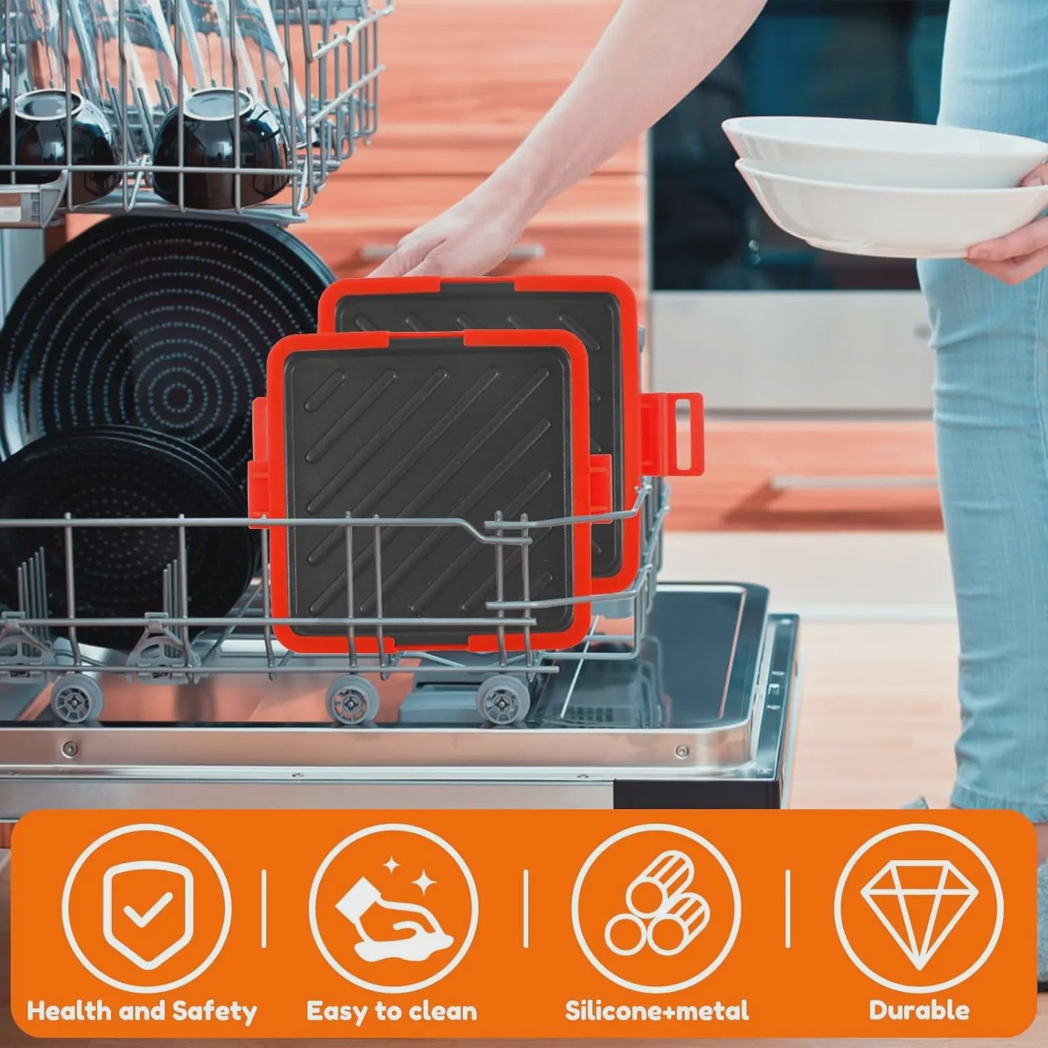 Compacte Magnetron Sandwichmaker voor Ontbijt en Lunch