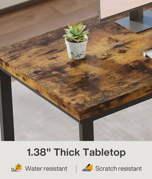 Extra Lange Bureau voor 2 Personen - 200 cm Breed Werkstation Bureau