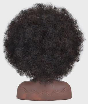 Professionele Pruikenkop met Afro Haar - Trainingshoofd voor Haarstylisten en Vlechters