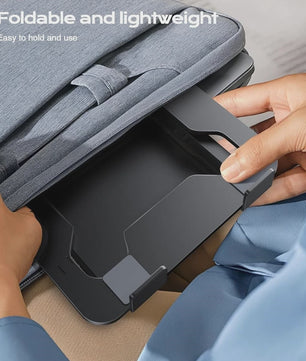 Verstelbare Aluminium Laptop & Tablet Stand - Draagbaar, Opvouwbaar & Koelend