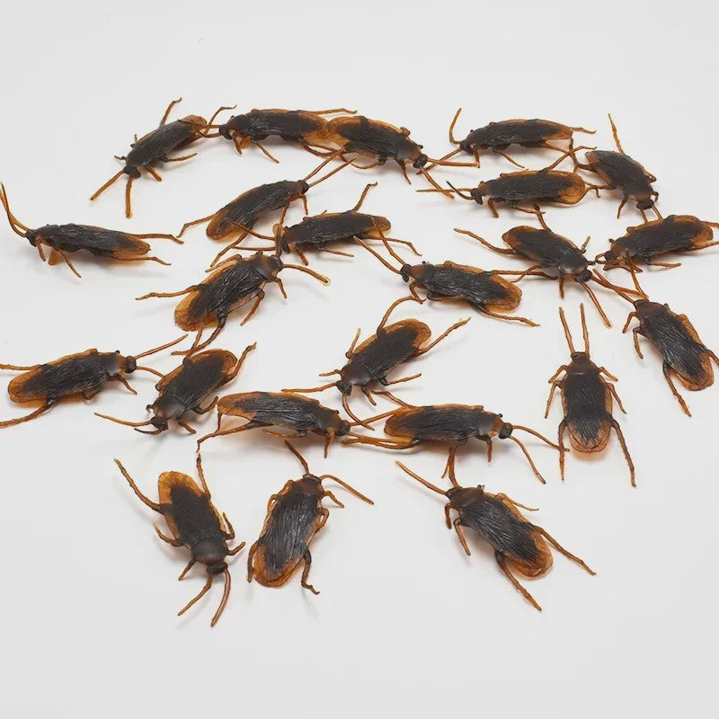 Nep Insecten Set: 50x Kakkerlakken, Duizendpoten & Schorpioenen - Griezelige Props voor Feestjes & Halloween