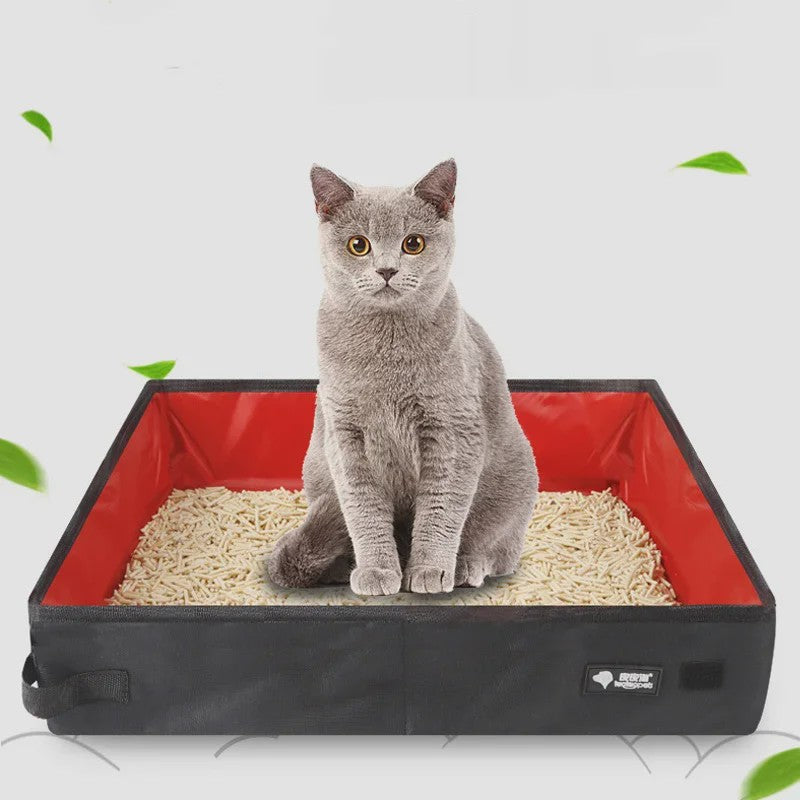 Draagbare Opvouwbare Reismand Kattenbak Hondentoilet Waterdicht Outdoor