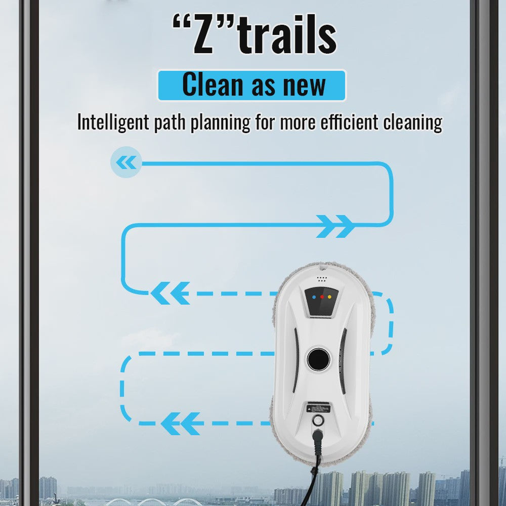 Intelligente Raamreiniger Robot met Afstandsbediening - Automatische Glasbewassing