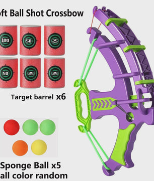 Soft Bullet Boogschietspel voor Kinderen - Educatief Oefenspeelgoed met Doelen