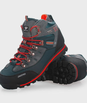 HIKEUP Heren Winter Wandelschoenen Hoge Top Waterdicht Anti-Koud Sneeuwlaarzen