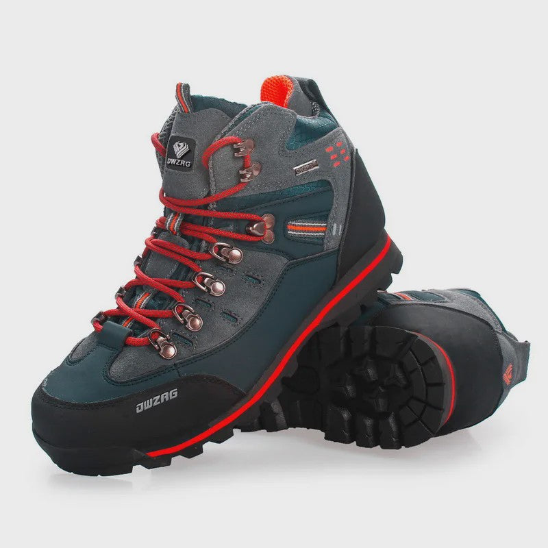 HIKEUP Heren Winter Wandelschoenen Hoge Top Waterdicht Anti-Koud Sneeuwlaarzen