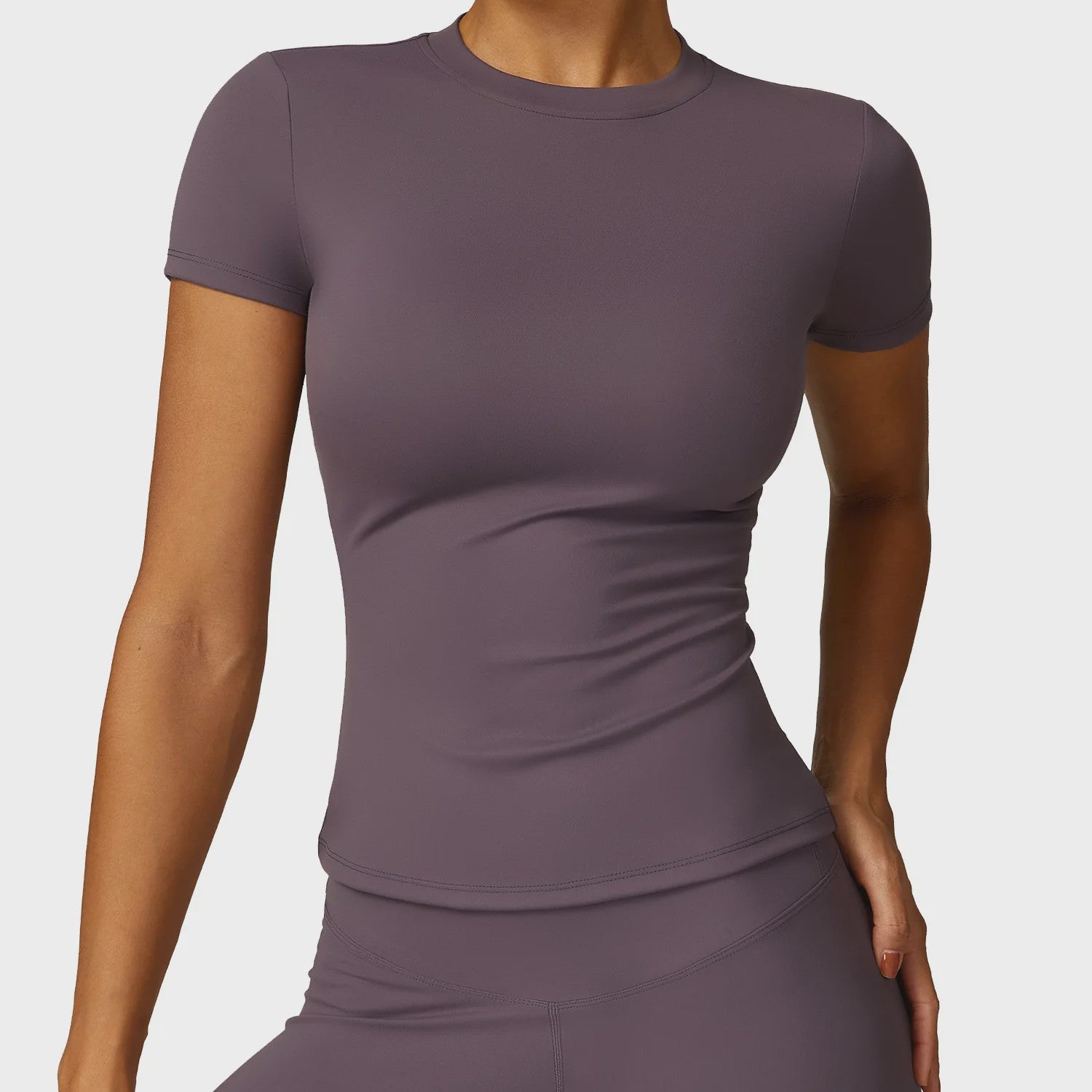NCLAGEN Sport T-shirt Dames - Ademend & Stretchy Korte Mouw voor Yoga, Fitness & Hardlopen
