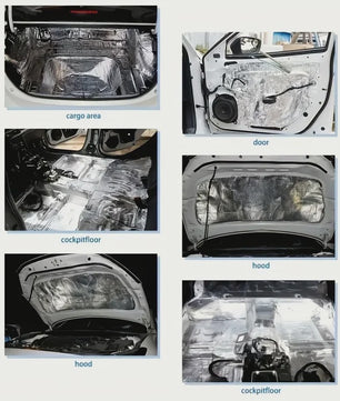 Zelfklevende Aluminium Folie Isolatie Rol - Warmte- & Geluidsisolatie