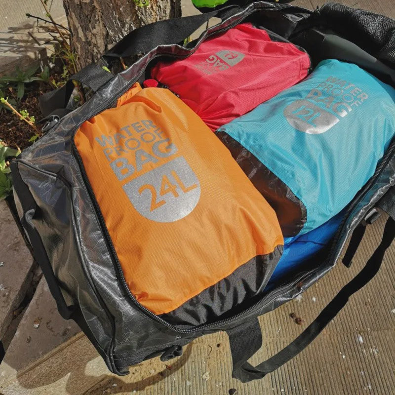 Waterdichte Dry Bag - 6L, 12L, 24L - Ideaal voor Watersport & Outdoor Avonturen