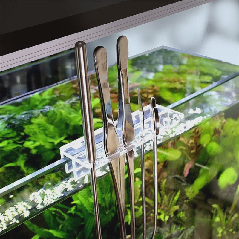 Professionele Aquarium Gereedschap Set: Roestvrij Staal Scharen & Tweezer
