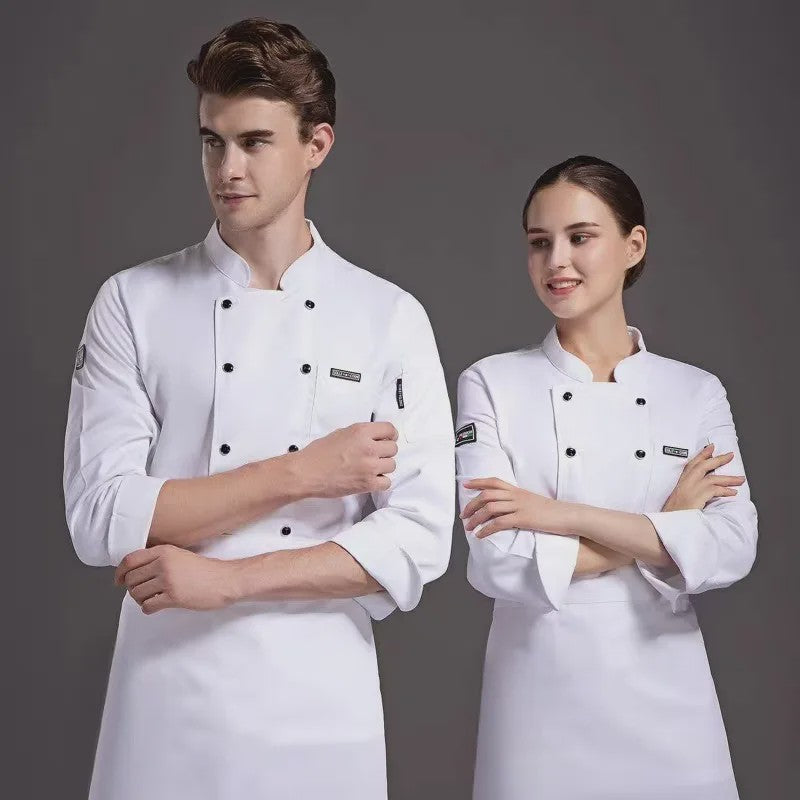 Ademende Mesh Kokskleding voor Heren & Dames - Zomer Keuken Uniform Koksbuis