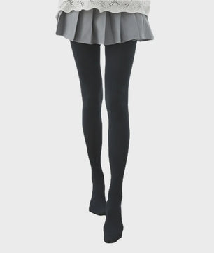 120D Lolita Stijl Dijhoge Nylon Kousen - Zoet & Sexy - Melkwit