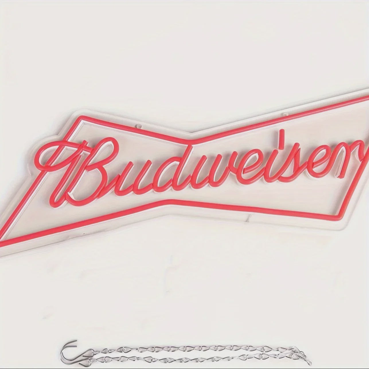 Budweiser Neon LED Lichtreclame - Bar Decoratie & Man Cave Verlichting