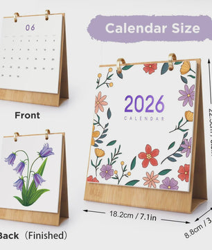 2026 Creatieve Kalender: Schilderen op Nummer Kit met Handgetekende Ontwerpen
