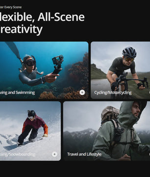 DJI Osmo Action 5 Pro Action Camera - 4K 120FPS, 40MP, Dual Screen, HorizonSteady