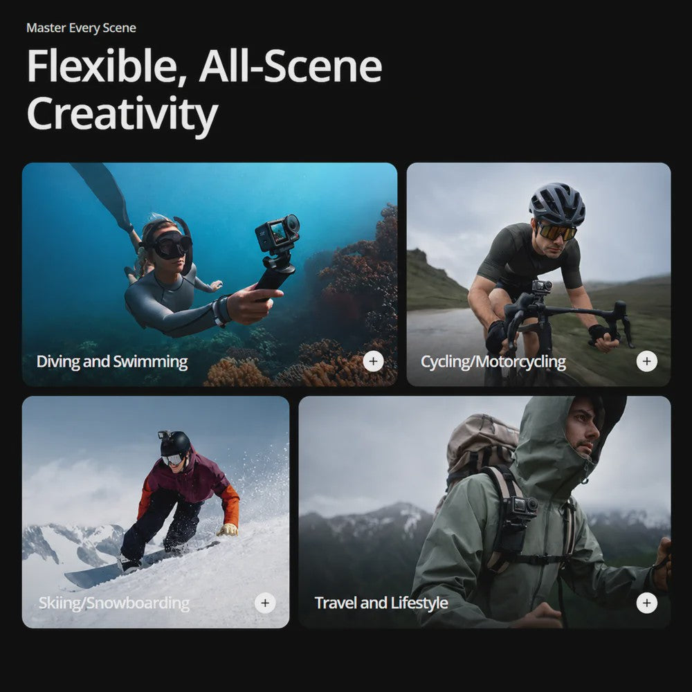 DJI Osmo Action 5 Pro Action Camera - 4K 120FPS, 40MP, Dual Screen, HorizonSteady