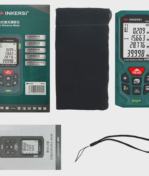INKERSI Laser Afstandsmeter 40M/70M/120M - Digitale Meetlint met Hoge Precisie