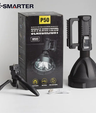 Oplaadbare Krachtige Zoeklamp - Waterdicht & Grote Capaciteit 8000mAh