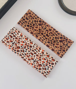 Elastische Dames Haarband met Panterprint - Stijlvol & Comfortabel voor Sport, Yoga en Dagelijks Gebruik