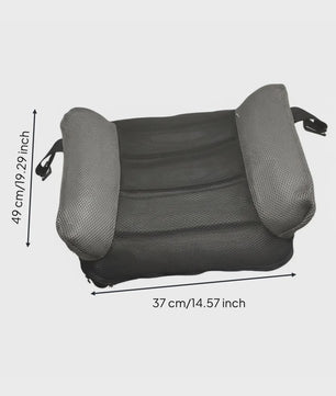 Opblaasbare Booster Stoel - Verstelbaar Comfort voor Auto, Kantoor & Reizen