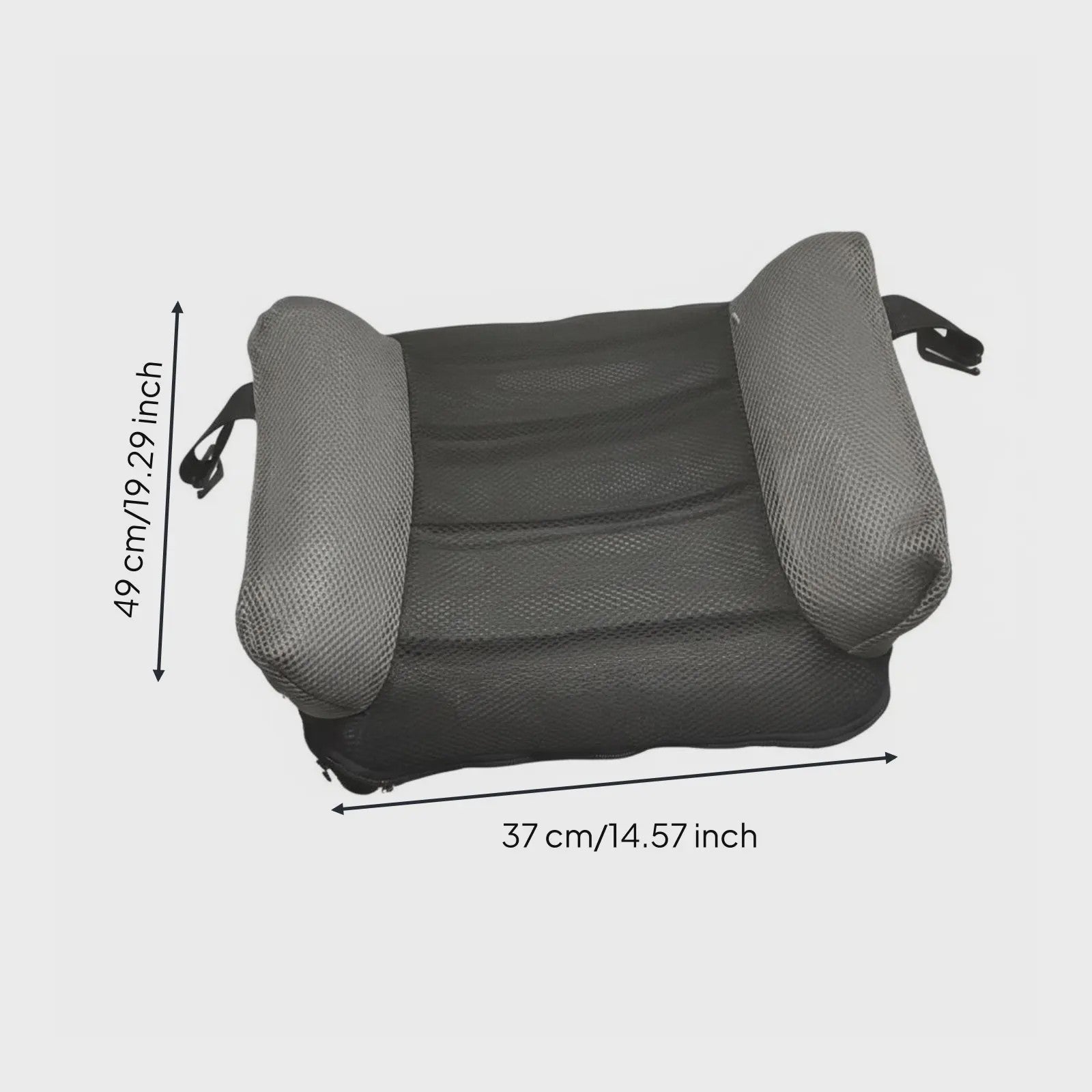 Opblaasbare Booster Stoel - Verstelbaar Comfort voor Auto, Kantoor & Reizen