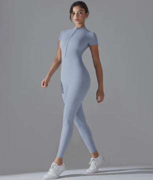 Naked Jumpsuit: Short Sleeve Yoga & Fitness Pak - Sneldrogend & Ademend