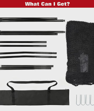 Golf Oefennet 305x217cm - Draagbaar Golf Net voor Achtertuin, Inclusief Draagtas