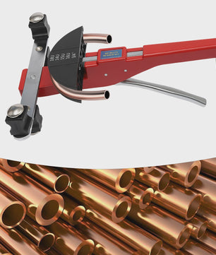 Handmatige Buisbuigmachine CT-999 - Ratel & Omkeerbaar voor Koper & Aluminium (6-22mm)