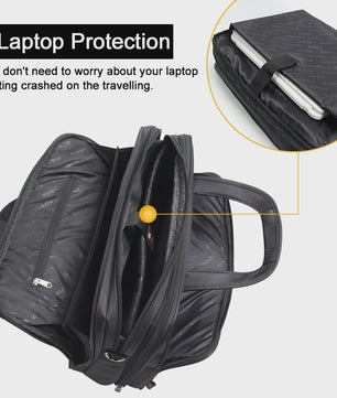 Ruime Heren Laptoptas - Zakelijk & Casual Schoudertas (15.6" - 19")