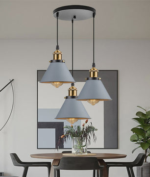 Retro Hanglamp Loft Stijl - Industriële Plafondlamp met E27 Fitting