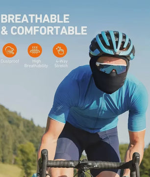 Camouflage Balaclava Volledig Gezicht Masker - Ademend, UV-beschermend voor Outdoor Sporten