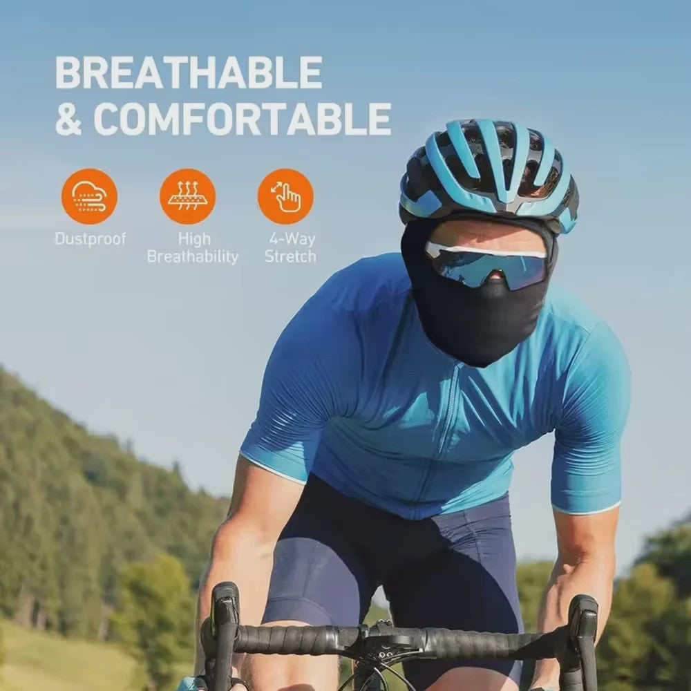 Camouflage Balaclava Volledig Gezicht Masker - Ademend, UV-beschermend voor Outdoor Sporten