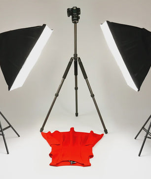 Professionele Softbox Verlichtingskit 50x70cm met E27 Lampen en Statief - Fotostudio Apparatuur