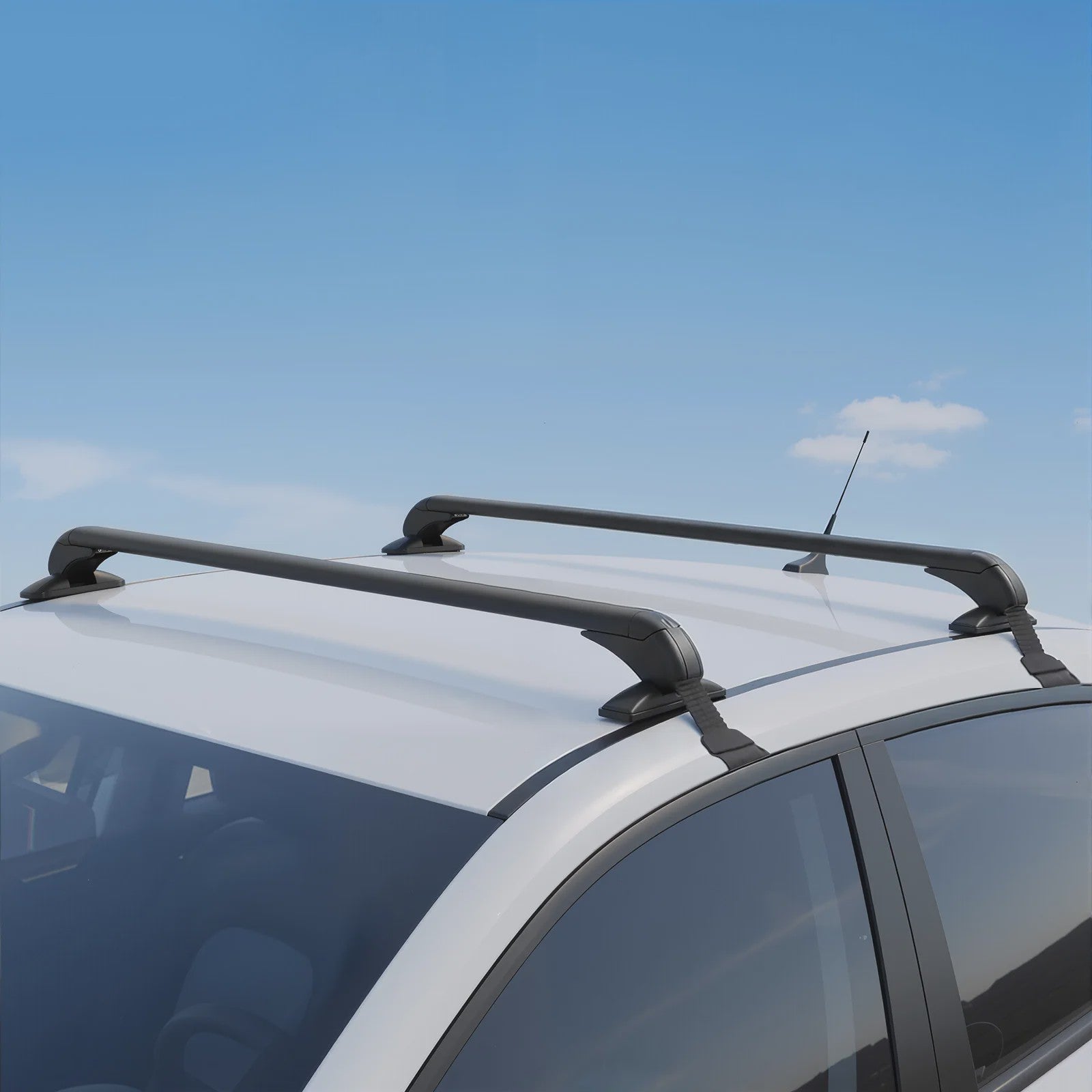 Universele Aluminium Dakdragers met Slot - Set van 2