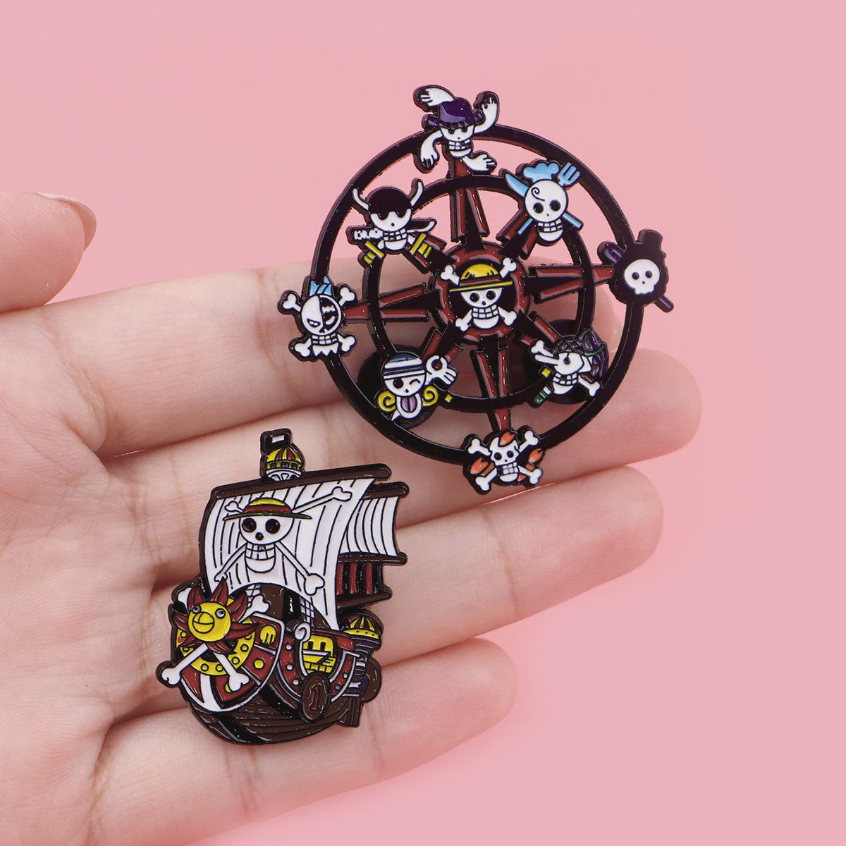 Anime & Manga Emaille Pins Set - Decoratieve Broches voor Rugzak, Kleding & Cadeau