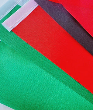 Bureauvlag Set: Australië, Canada, Italië, Zuid-Korea & Rusland - 14x21cm