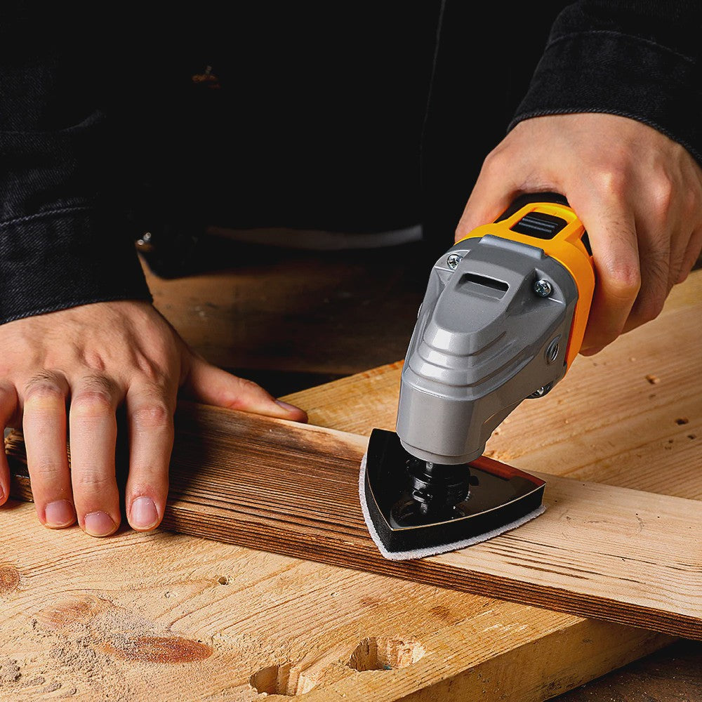 DEKO DKOM40LD1 Multifunctionele Oscillerende Tool - 300W, Variabele Snelheid voor Houtbewerking & DIY