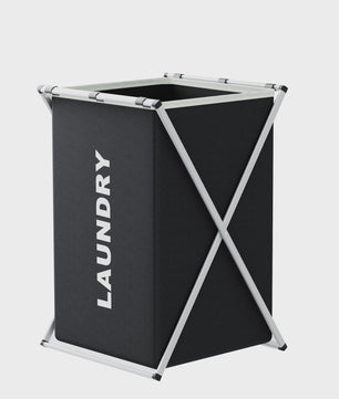 Grote Wasbox met 3 Vakken - Opvouwbare Waszak voor Vuile Kleding