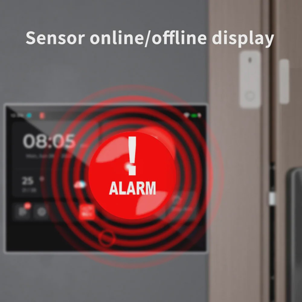 Kerui Alarmsysteem met 7-inch Touchscreen, 4G WiFi en Tuya Smart Integratie