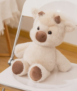 Schattige Highland Koe Pluche Knuffel - Zacht & Knuffelbaar Cadeau