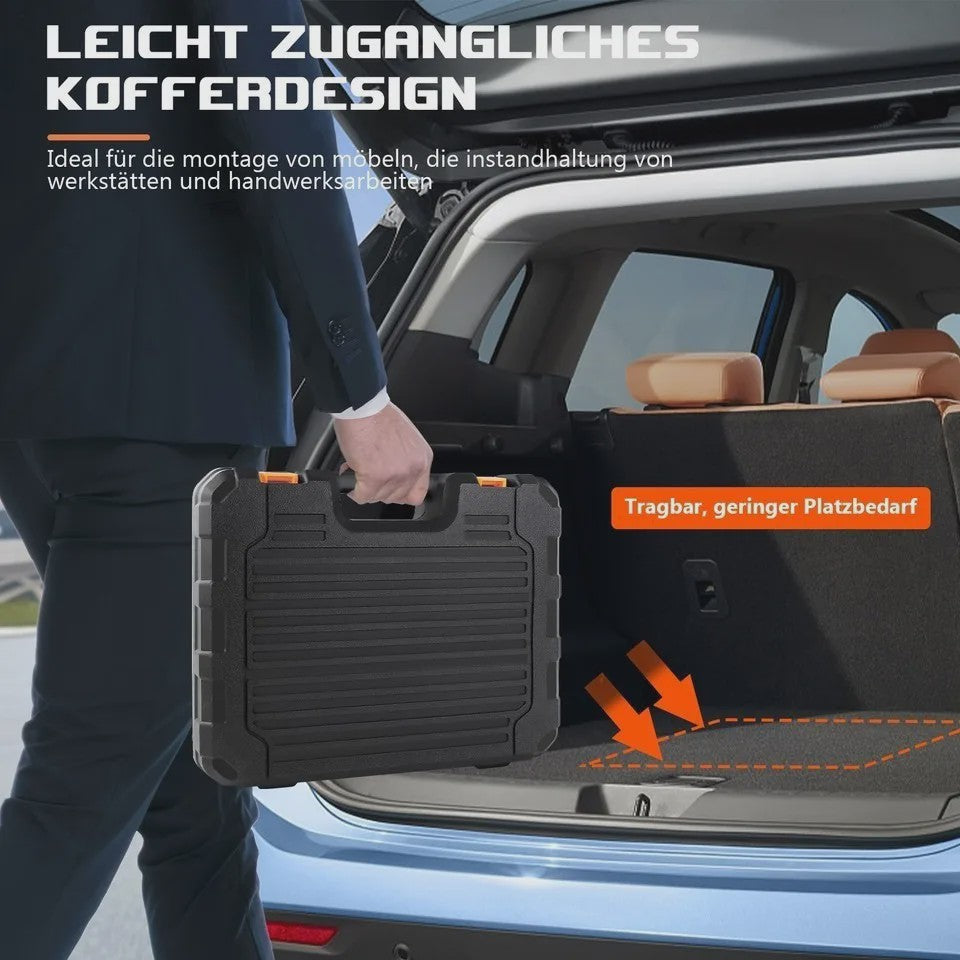 Multifunctionele Gereedschapskist - 43-Delige Set voor Thuisreparatie en Montage
