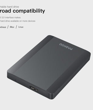 Externe Harde Schijf USB 3.0 (250GB-1TB) - Plug & Play Opslag