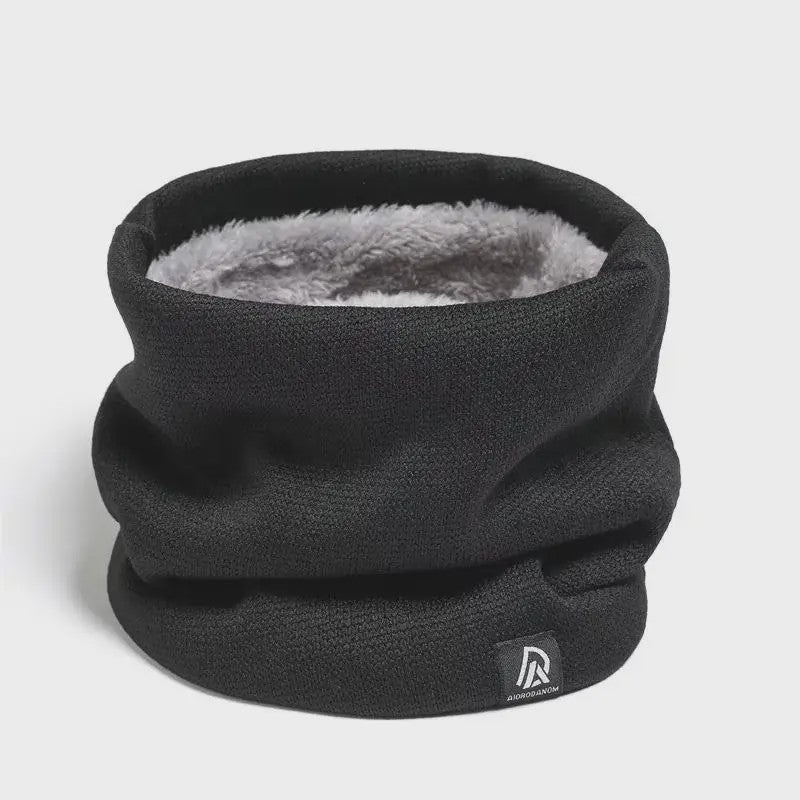 Warme Gebreide Sjaal met Pluche Voering - Unisex Winter Snood