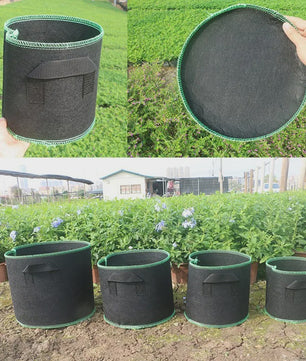 Planten Kweekzakken 2-10 Gallon - Ademend Vilt met Handvatten