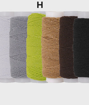 Elastisch Naaigaren 0.6mm - 6 Kleuren Set (20M) voor DIY, Kleding & Hobby