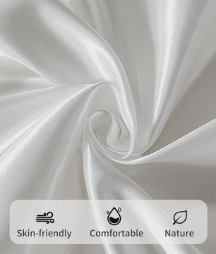 Satijnen Hoeslaken met 360° Elastische Band - Luxe en Comfortabel Beddengoed