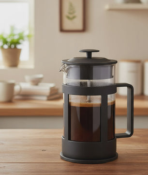 Glazen Koffie en Theepot met Infuser - 1 Liter - Hittebestendig - Modern Keukengerei
