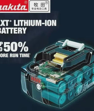 Makita 18V 6.0Ah Li-ion Accu BL1860 LXT - Krachtige Vervanging voor 18V Gereedschap