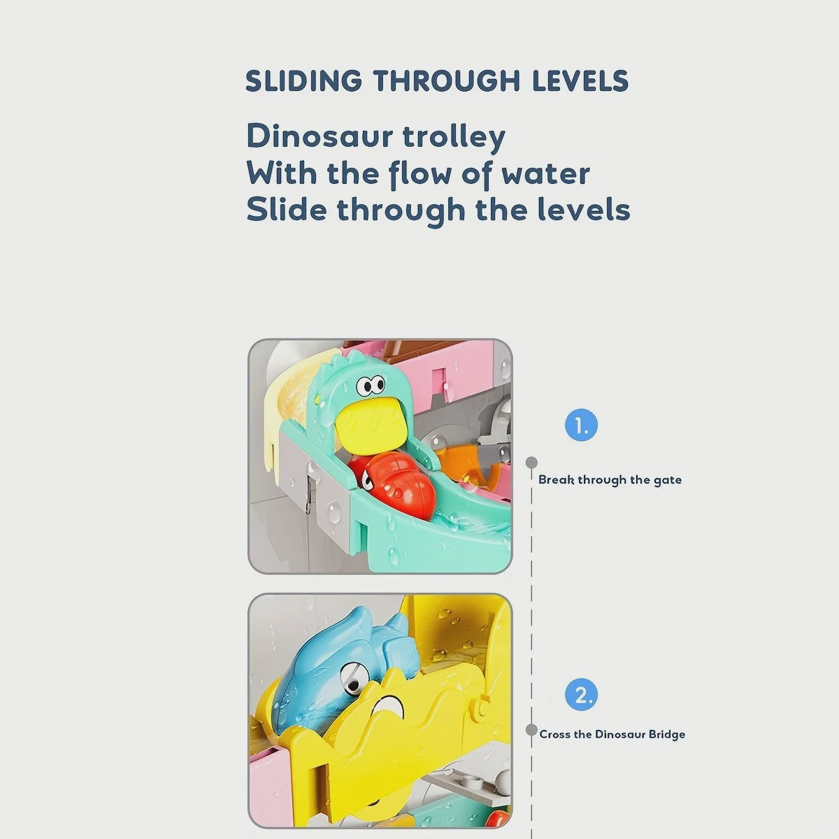 DIY Waterbaan Bad Speelgoed - Bouwbare Muurbaan met Spray voor Kinderen
